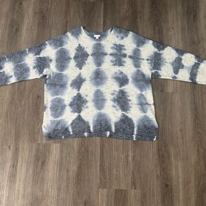 Pure Jill Tie Dye 3/4 Sleeve Top - Size L